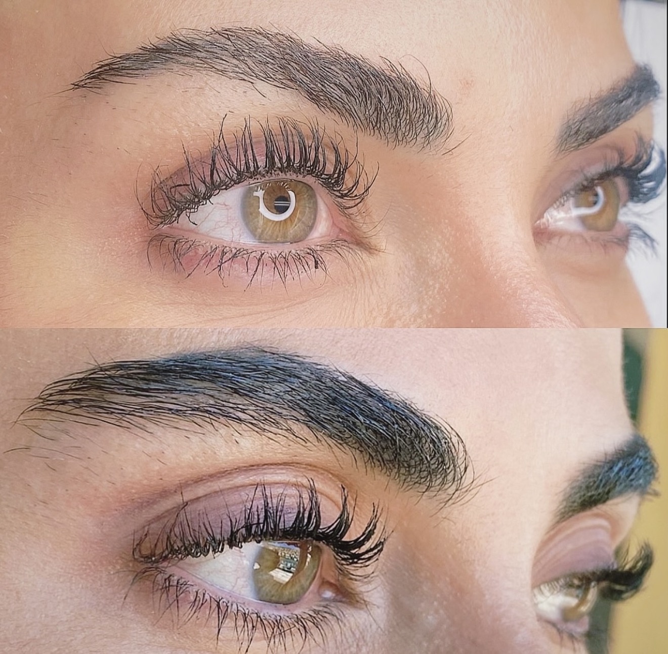 Vitamin Brows Vorher/Nachher